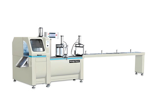 Высокоэффективная автоматическая угловая пила FABTEC GXSK-450 с ЧПУ для резки алюминиевых профилей для дверей и окон