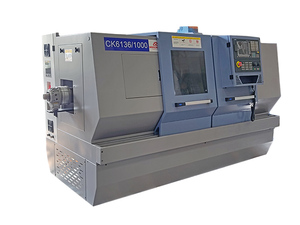 Токарный станок FABTEC CK6136/1000 с плоской станиной с ЧПУ Siemens 808D