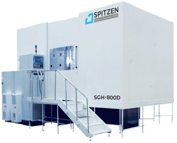 Зубофрезерные станки с ЧПУ SPITZEN SGH-800D, SGH-1250D, рис.1