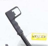 Stalex BS-150 
  Эргономичные рукоятки  
 Особая обточка рукояток позволяет работать с большим комфортом, исключая мозоли и быструю усталость  
